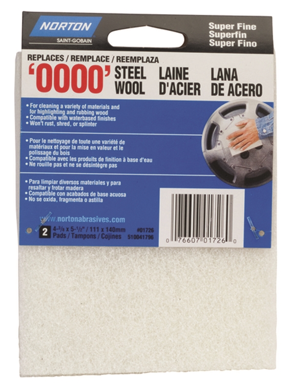 Super Fine Steel Wool #0000(8 qty)